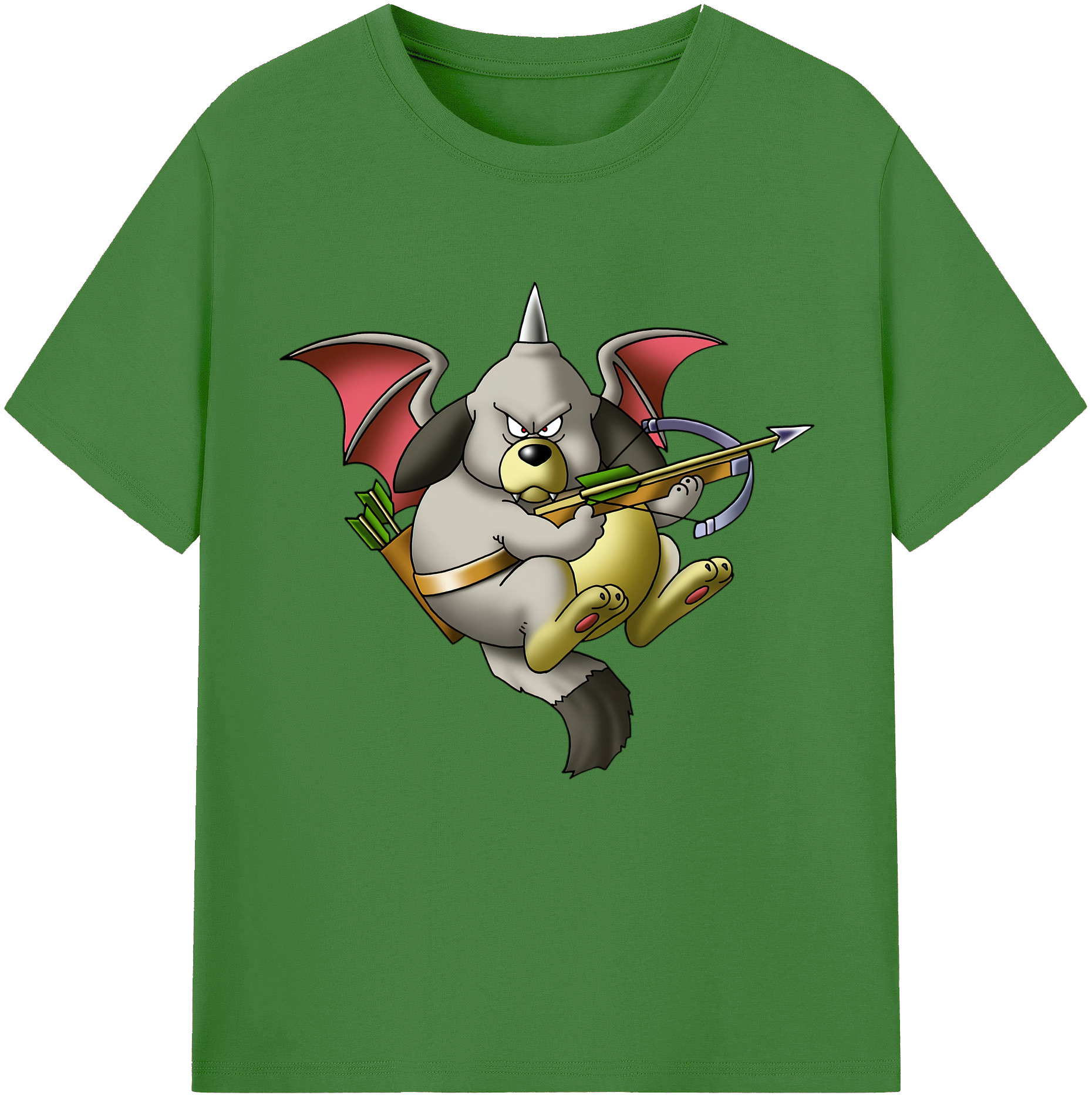 （画像用） ドラゴンクエスト Doragon Kuesuto Dragon Quest レディースカジュアルプリントTシャツ（綿100％）